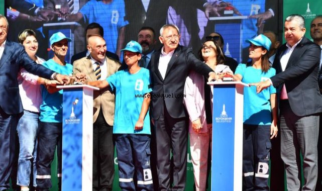 Kılıçdaroğlu İzmir’de atık dönüşüm tesisi açtı
