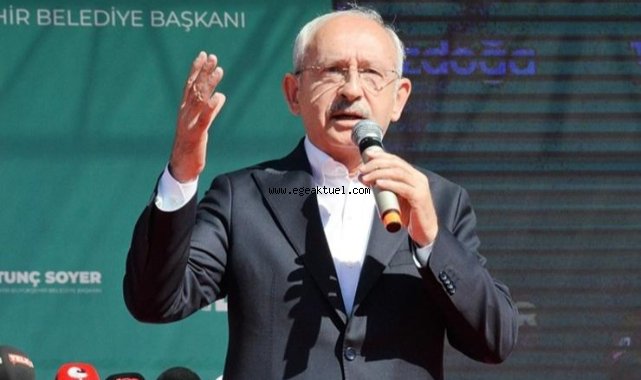 Kılıçdaroğlu İzmir'den işçilere seslendi: 5'li çetenin değil sizlerin adamıyım