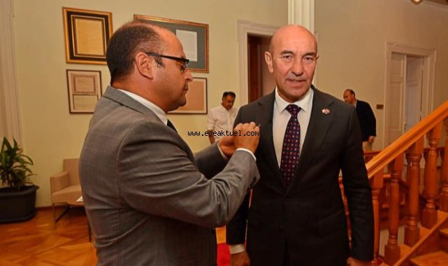 Başkan Soyer Skal heyetini ağırladı