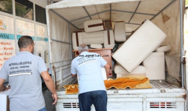 Bayraklı Belediyesinden üniversite öğrencilerine ev eşyası desteği
