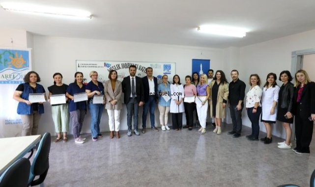 Kursiyerler sertifikalarına kavuştu