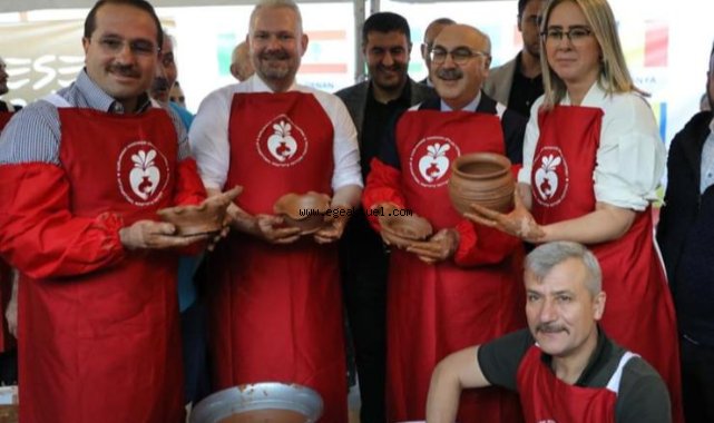 Menemen Belediyesi Uluslararası 1. Çömlek Festivali Renkli Başladı