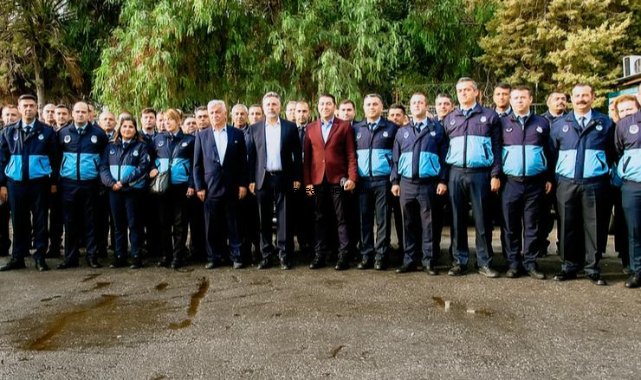 Başkan Sandal’dan zabıtaya ziyaret