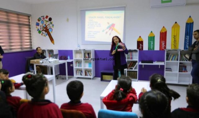 Bayraklı Belediyesinden çocuklara ağız ve diş sağlığı dersi