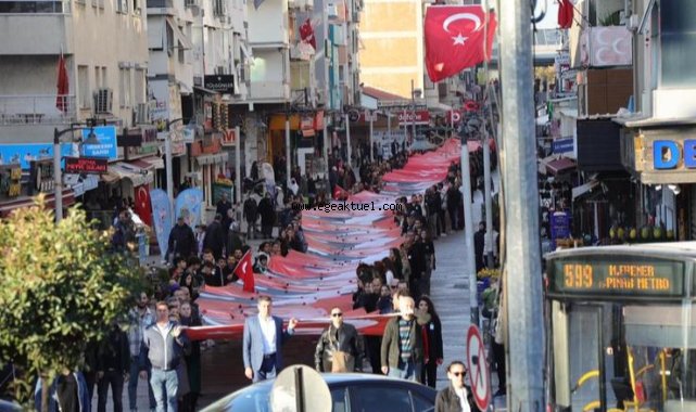 Bayraklı’da hayat iki dakika durdu!