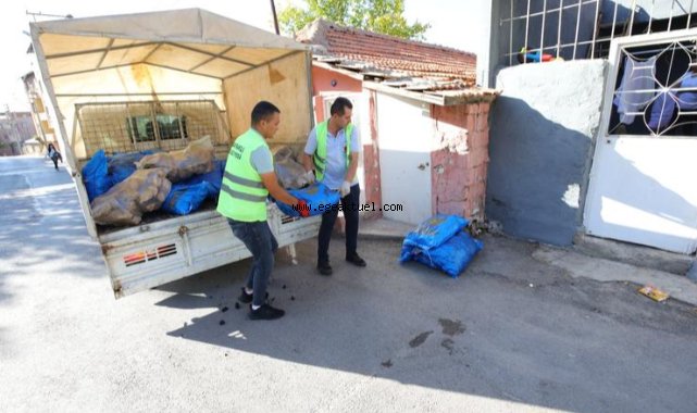 Bayraklı’da ihtiyaç sahiplerine yakacak desteği