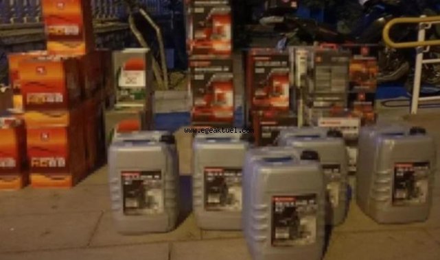 Belediyeden motor yağı çalan iki personel tutuklandı