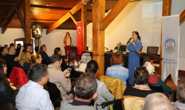Hocaların hocası İoanna Kuçuradi Efes Selçuk’ta felsefeyi anlattı