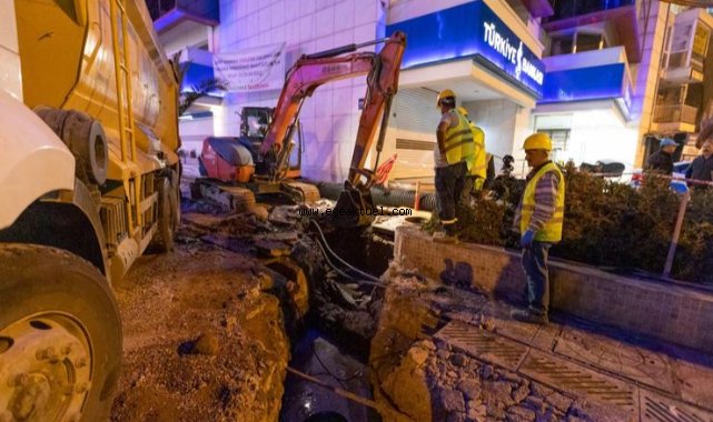 İZSU, Karşıyaka’da taşkınların önüne geçiyor