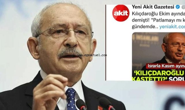 Kılıçdaroğlu'ndan Yeni Akit'e suç duyurusu