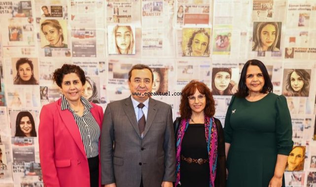 Konak Sınır Tanımayan Kadınlar Sergisinde Mirabal’ı konuk etti