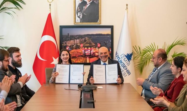 Başkan Soyer Gençlik Örgütleri Forumu Derneği ile protokol imzaladı