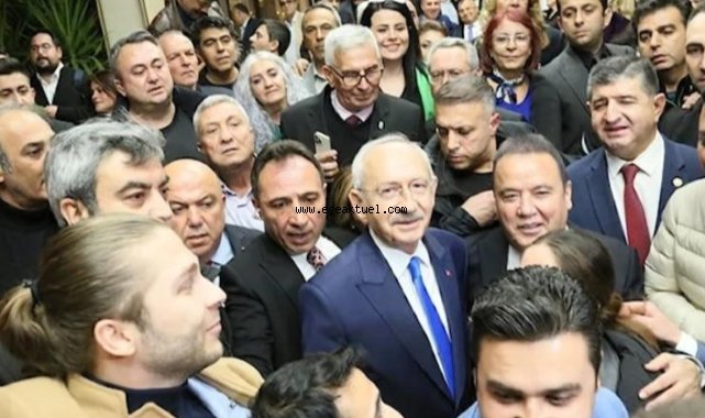 CHP lideri Kılıçdaroğlu, Antalya’da