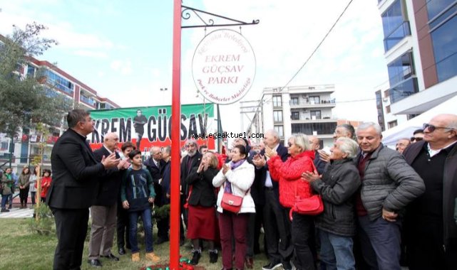 Karşıyaka Belediyesi, Ekrem Güçsav’ın adını parka verdi