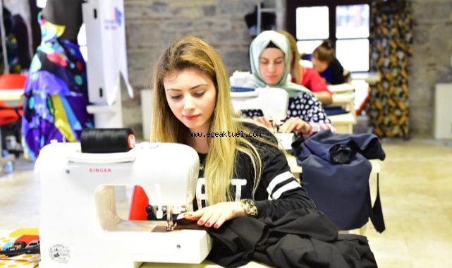 Altın iğne projesiyle kadınlara istihdam garantisi