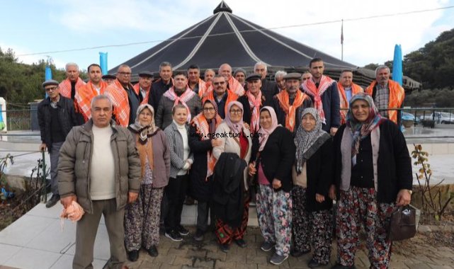Başkan V. Özkan’dan yörük çadırına ziyaret