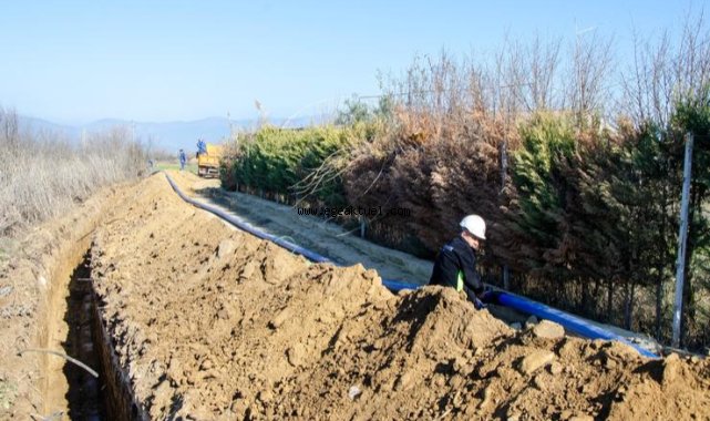 Ödemiş’in İlkurşun mahallesine yeni su hattı