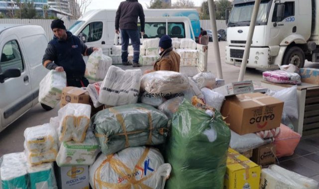 5 günde 86 TIR’lık yardım…