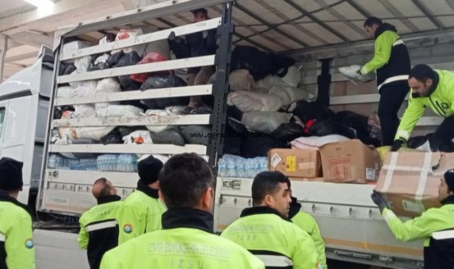 Afet bölgesinde çalışmalar tüm hızıyla devam ediyor