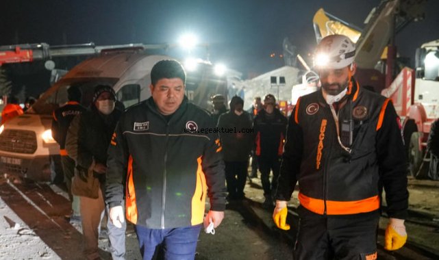 Başkan Erhan Kılıç yine afet bölgesinde