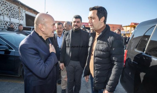 Başkan Soyer, Erzin Belediye Başkanı Elmasoğlu’nu ziyaret etti
