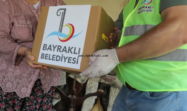 Bayraklı Belediyesinden ailelere kış desteği!
