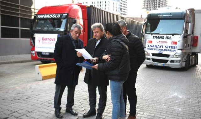 Bornova’da  depremzedelere barınma imkanı