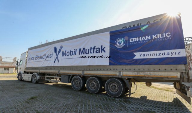 Buca Belediyesi’nden depremzedelere sıcak yemek