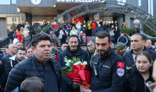 Buca’nın kahramanları evlerine döndü