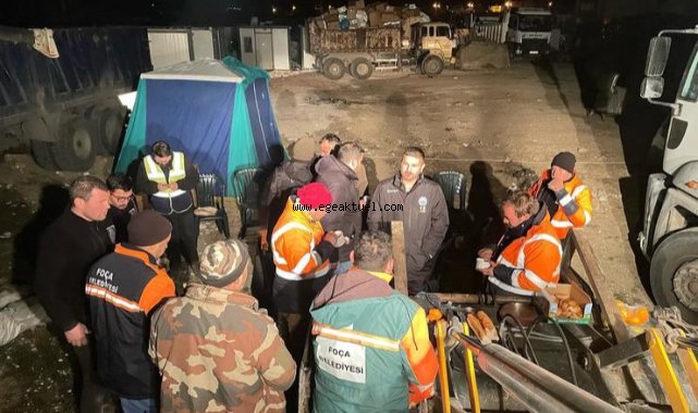 Foça Belediyesi Hatay’da