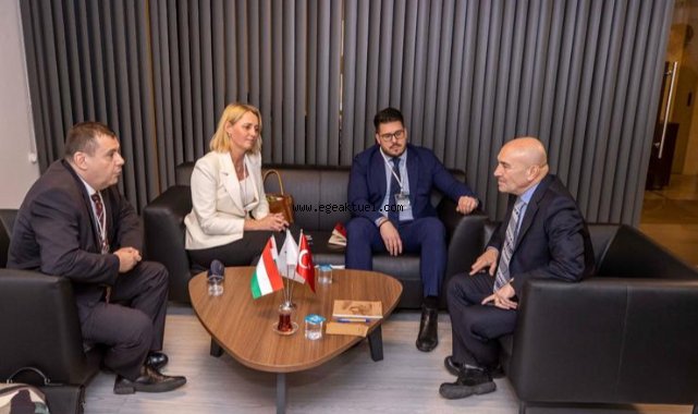 Macaristan İstanbul Başkonsolosu Başkan Soyer'i ziyaret etti