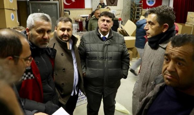 Menderes'den deprem bölgesine yardım kampanyası