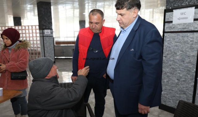 Özkan "Depremzede misafirlerimizi ziyaret ettik"
