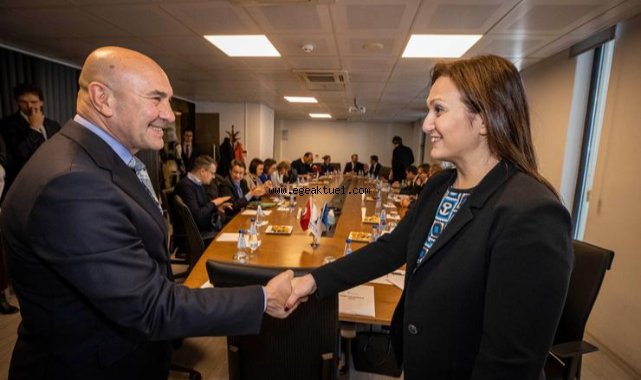 Soyer AB heyetini ağırladı
