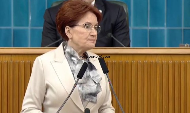 Akşener'den Erdoğan'a tepki