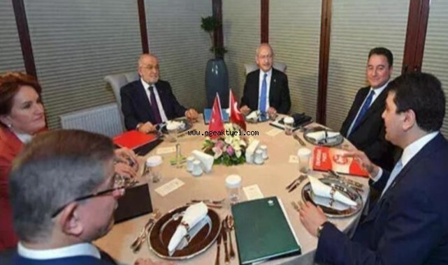 Altılı Masa Cumhurbaşkanı adayı için toplanıyor