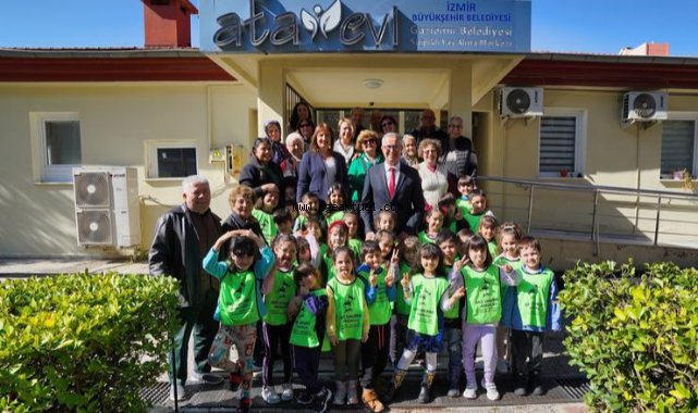 Ata Evi’nde fidanlar ile çınarlar buluştu