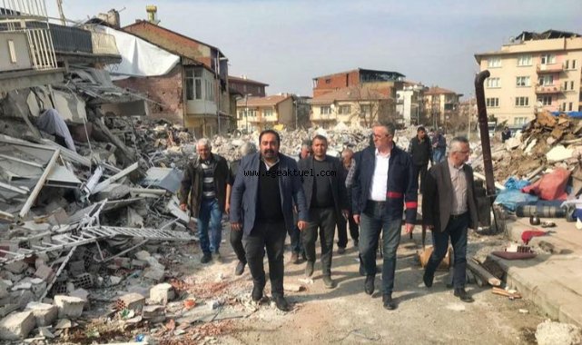 Başkan Arda, Malatya’da depremzedeleri ziyaret etti