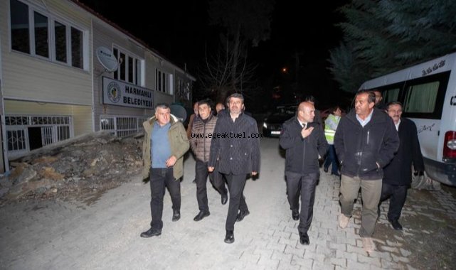 Başkan Soyer, Harmanlı ve Gölbaşı belediyelerini ziyaret etti