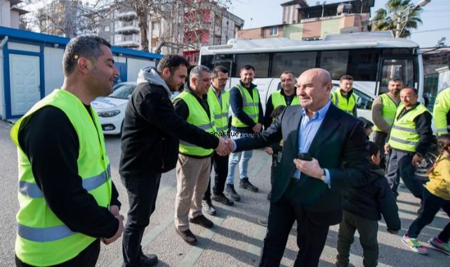 Başkan Soyer Osmaniye’deki depremzedelerle bir araya geldi