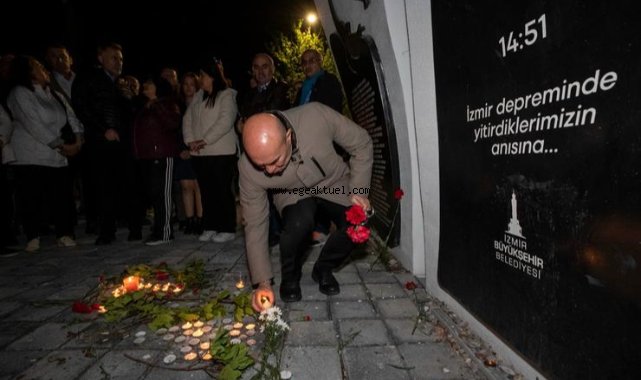 Depremde yitirilen canlar için İzmir’den “sessiz çığlık” yükseldi