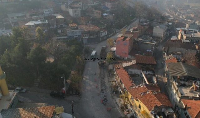 Gürçeşme’de altyapı çalışmaları tamamlanıyor