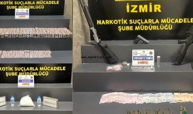 İzmir'de uyuşturucu operasyonu