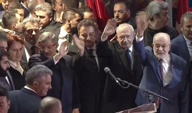 Kılıçdaroğlu Altılı Masa’nın Cumhurbaşkanı adayı oldu