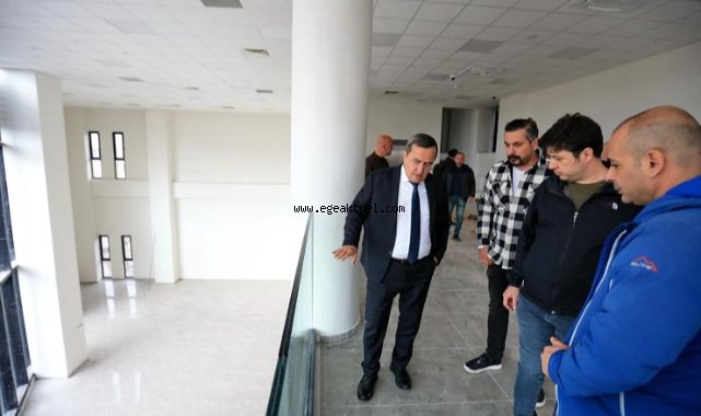 Konak’ın beş yıldızlı tesisi açılış için gün sayıyor