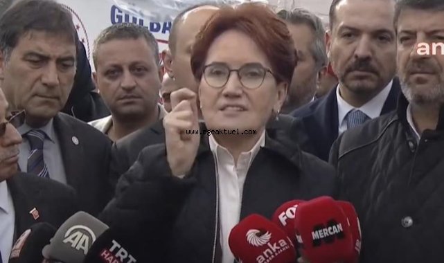 Meral Akşener'den Erdoğan'a yanıt