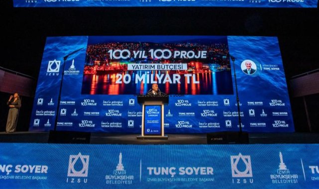 Başkan Soyer 20 milyar liraya mal olacak tarihi yatırımları açıkladı