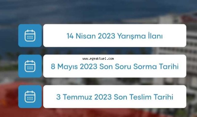 İzmir Büyükşehir Belediyesi, Şehir Meclisleri fikir projesi yarışması açtı