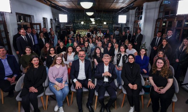 Kılıçdaroğlu ve İmamoğlu gençlerle buluştu...