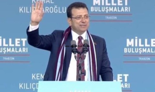 Kılıçdaroğlu ve İmamoğlu Trabzon'da.